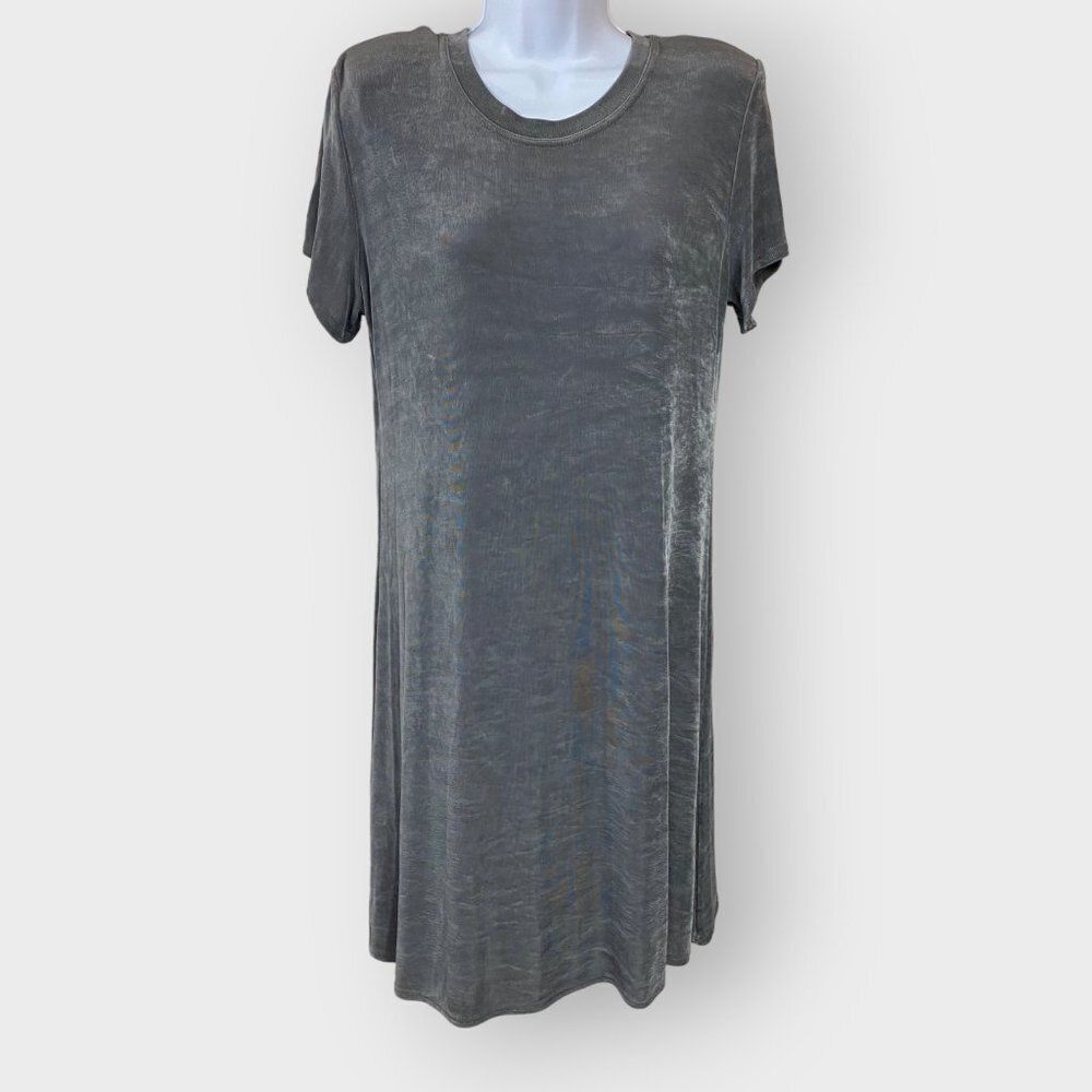 NEW | Softly Suited Womens Dress | 10 | Gray | Slinky Knit | Pullover